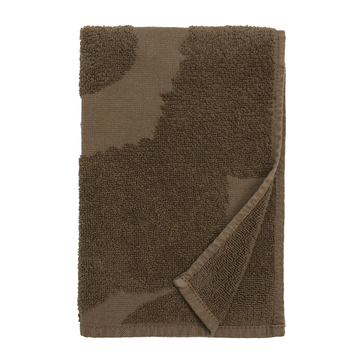 Asciugamano ospite Unikko 30x50 cm, dark sand Marimekko