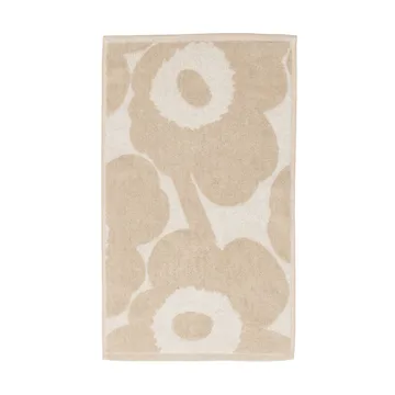 Asciugamano ospite Unikko 30x50 cm - Off white-lino - Marimekko