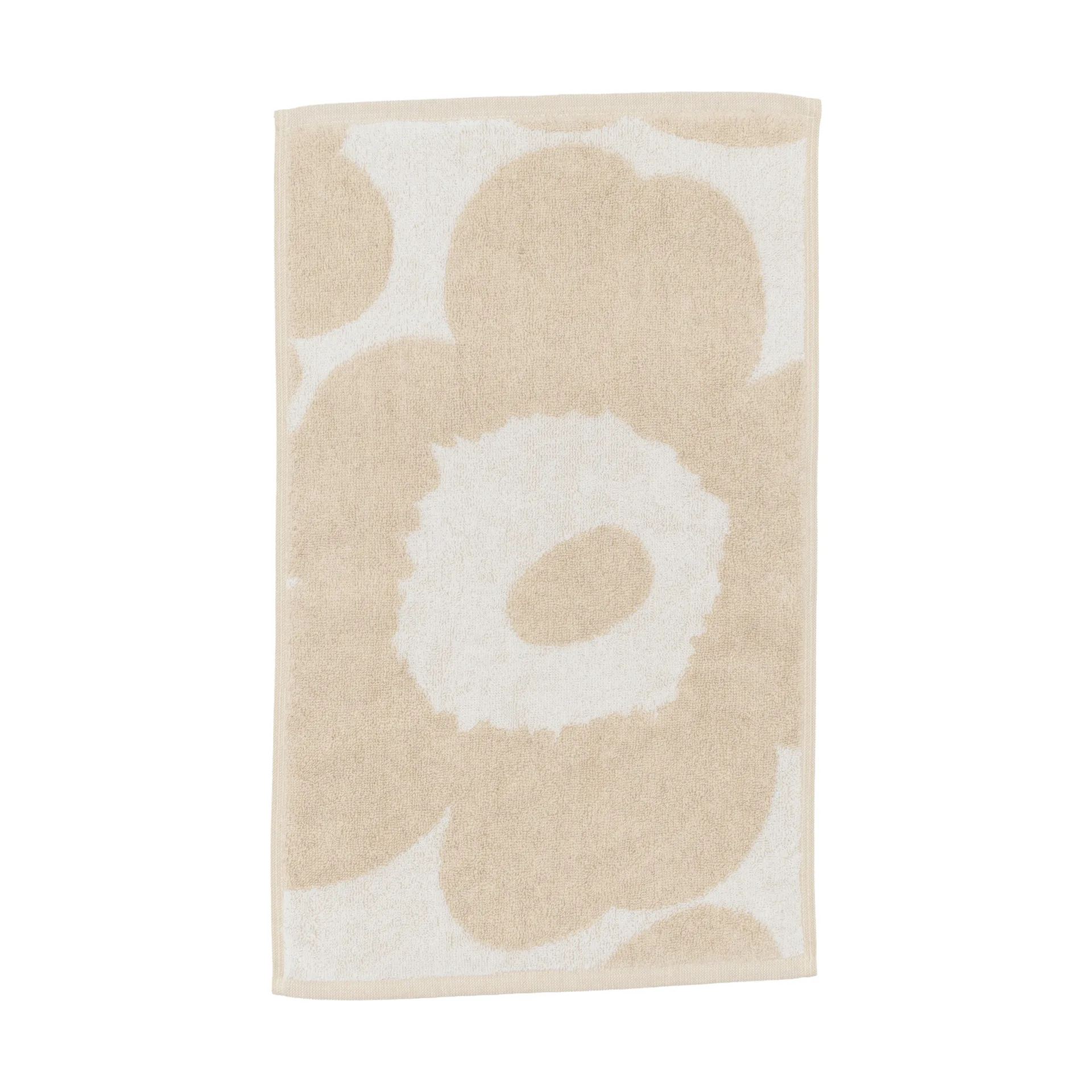 Asciugamano ospite Unikko 30x50 cm, Off white-lino Marimekko