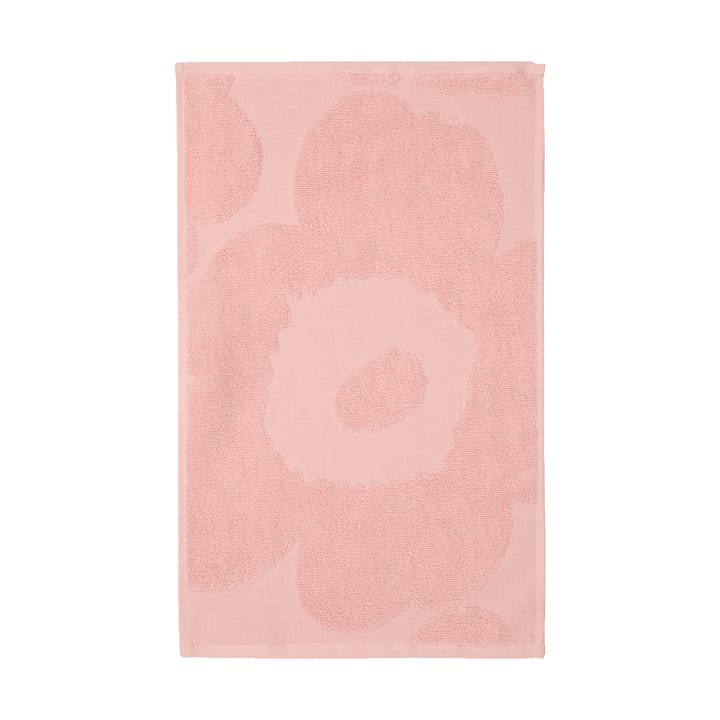 Asciugamano ospite Unikko 30x50 cm - Pink-powder - Marimekko