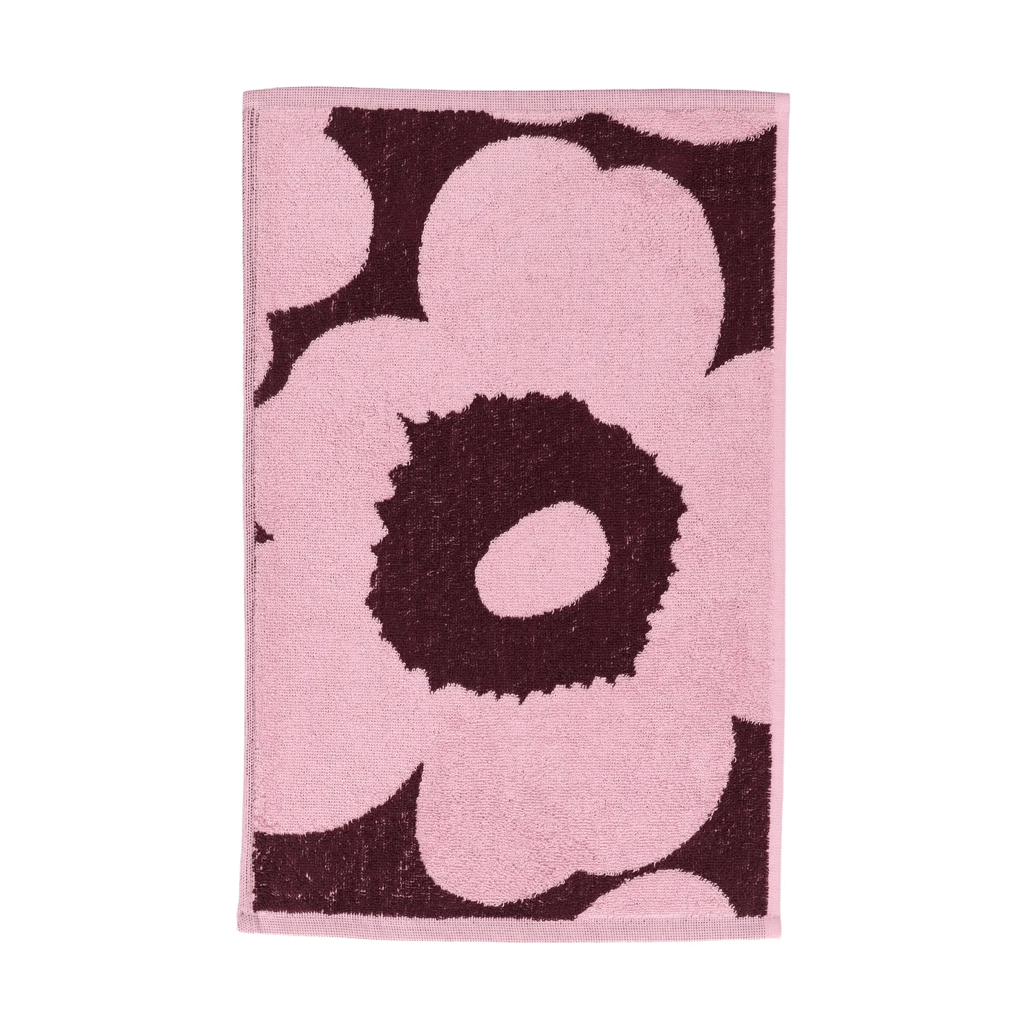 Asciugamano ospite Unikko 30x50 cm, Plum-pink Marimekko