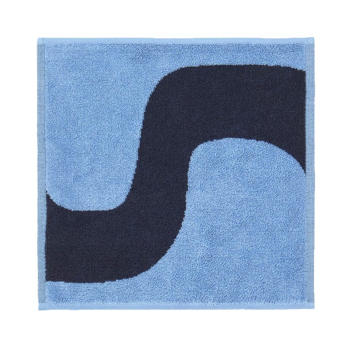 Asciugamano piccolo Seireeni 30x30 cm, Blu scuro, blu Marimekko