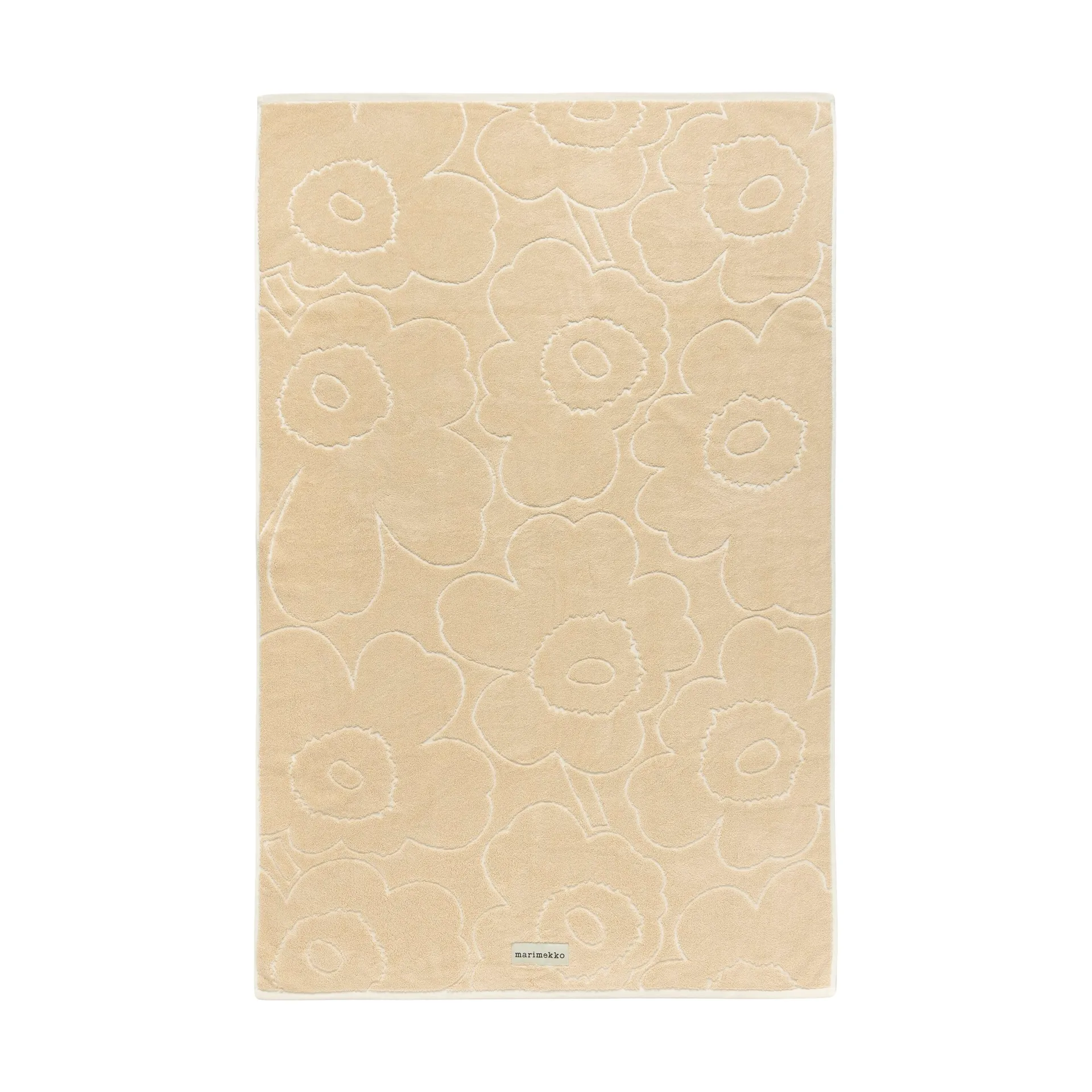 Asciugamano Piirto Unikko 100x160 cm, Beige Marimekko