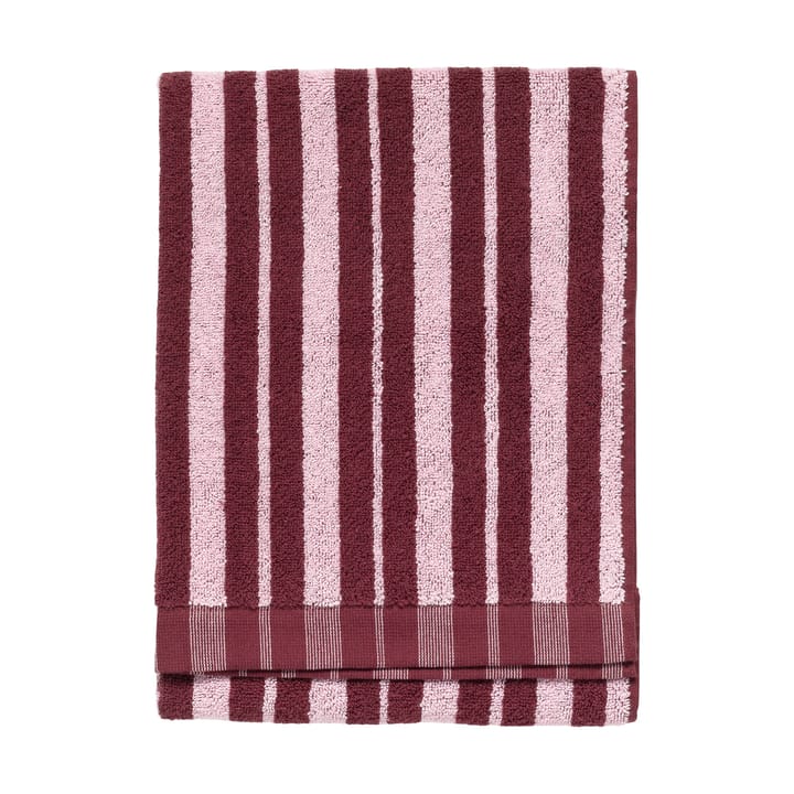 Asciugamano Raide 50x70 cm - Bordeaux-rosa - Marimekko