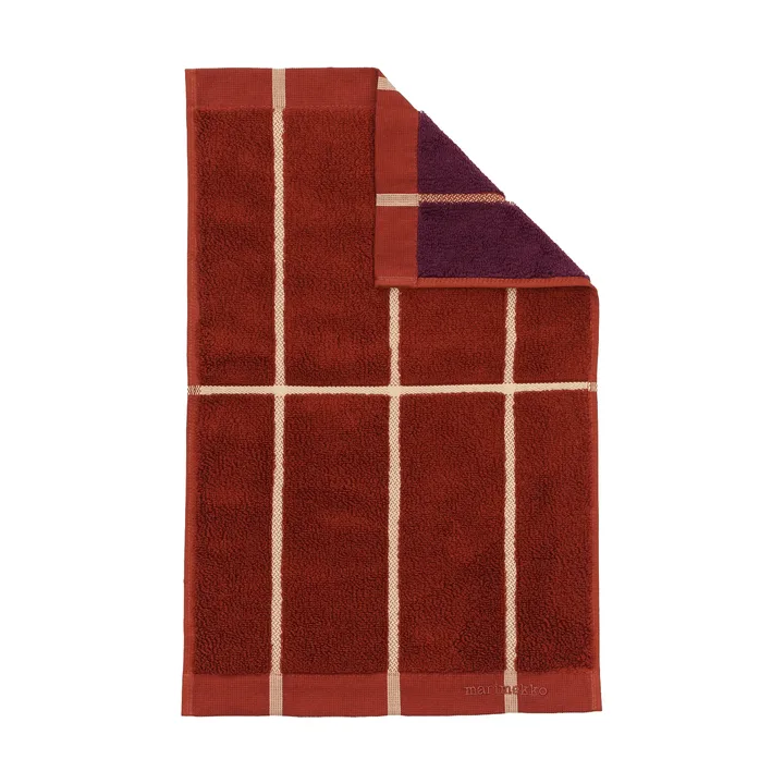 Asciugamano Tiiliskivi 30x50 cm - Brick-plum-hay - Marimekko