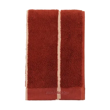 Asciugamano Tiiliskivi 30x50 cm - Brick-plum-hay - Marimekko