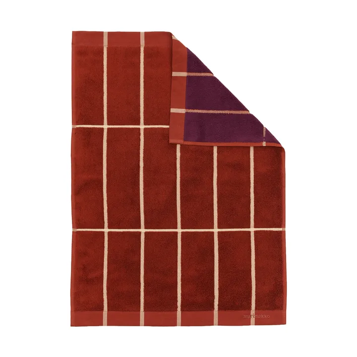 Asciugamano Tiiliskivi 50x70 cm - Brick-plum-hay - Marimekko