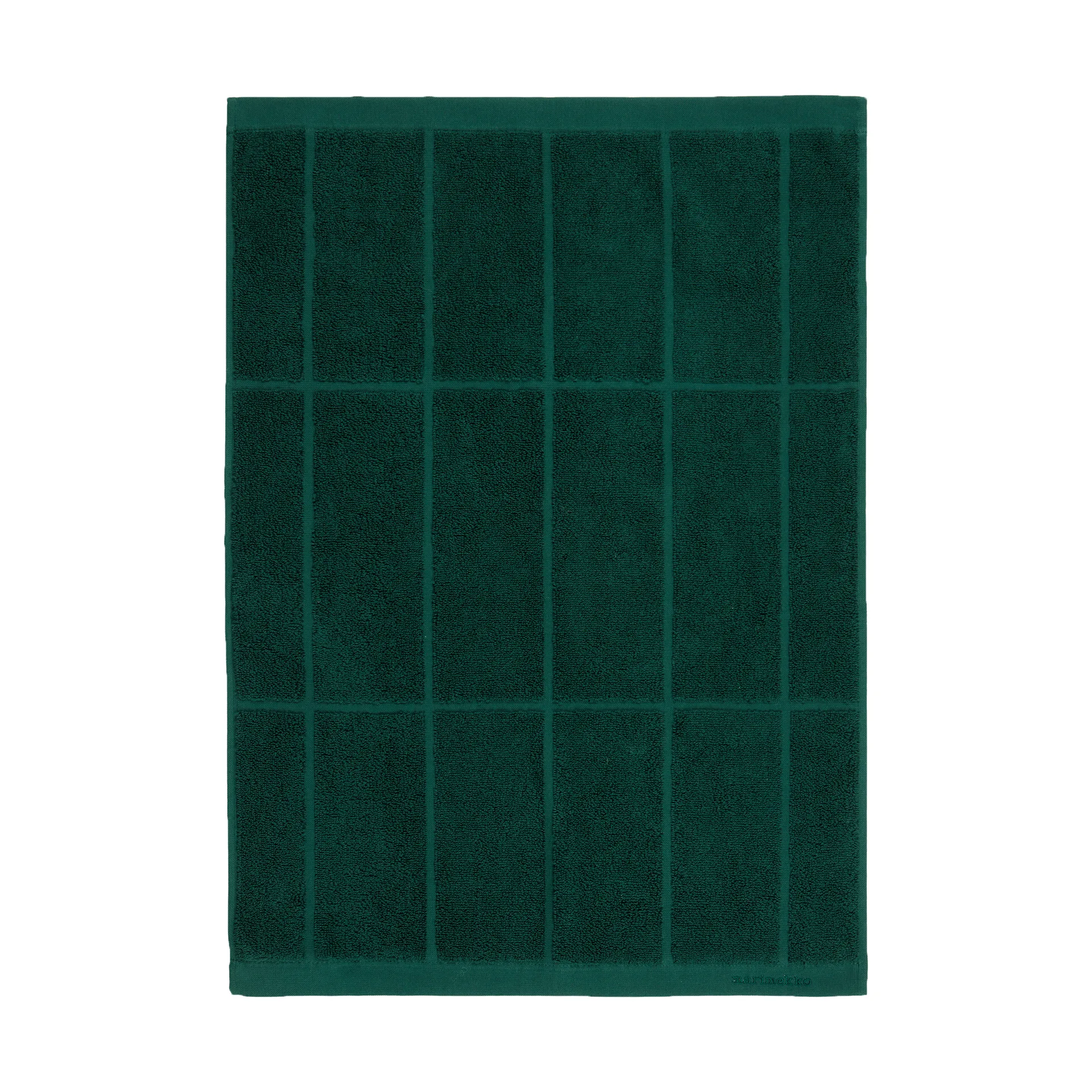 Asciugamano Tiiliskivi 50x70 cm, Dark green Marimekko