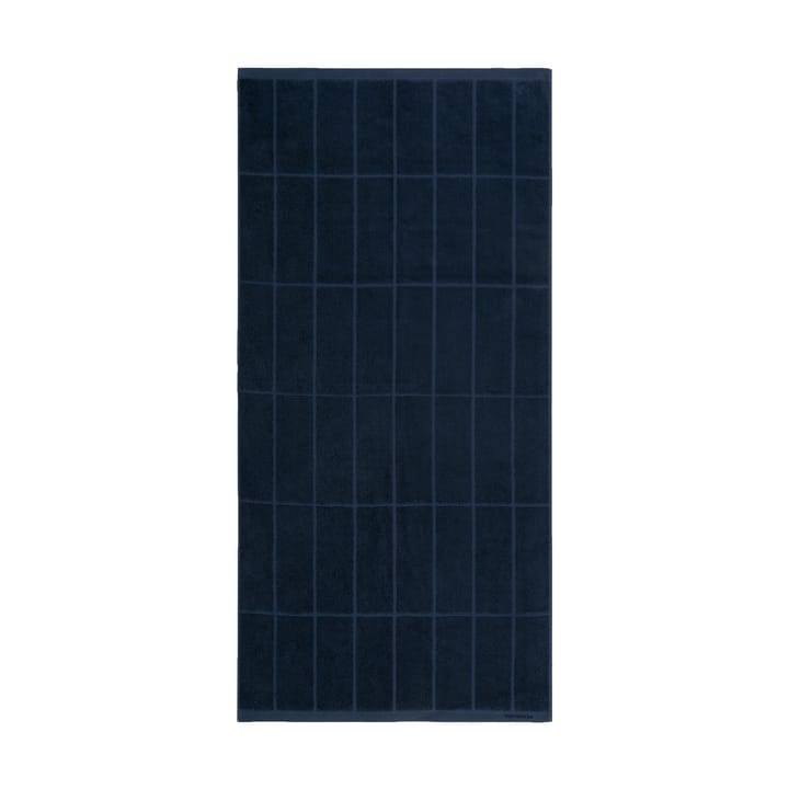 Asciugamano Tiiliskivi 70x150 cm, Dark blue Marimekko