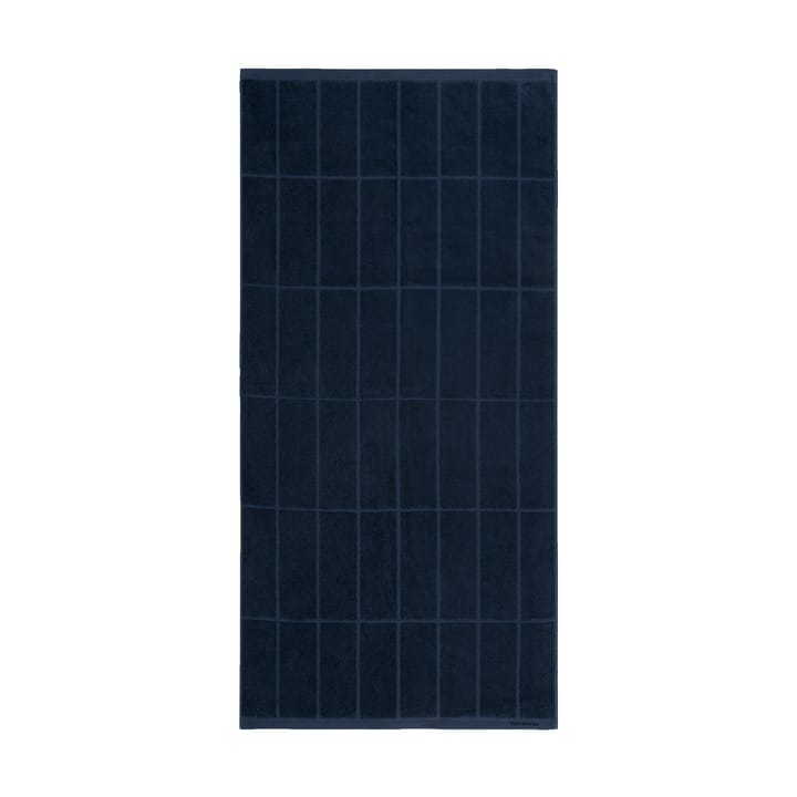 Asciugamano Tiiliskivi 70x150 cm - Dark blue - Marimekko