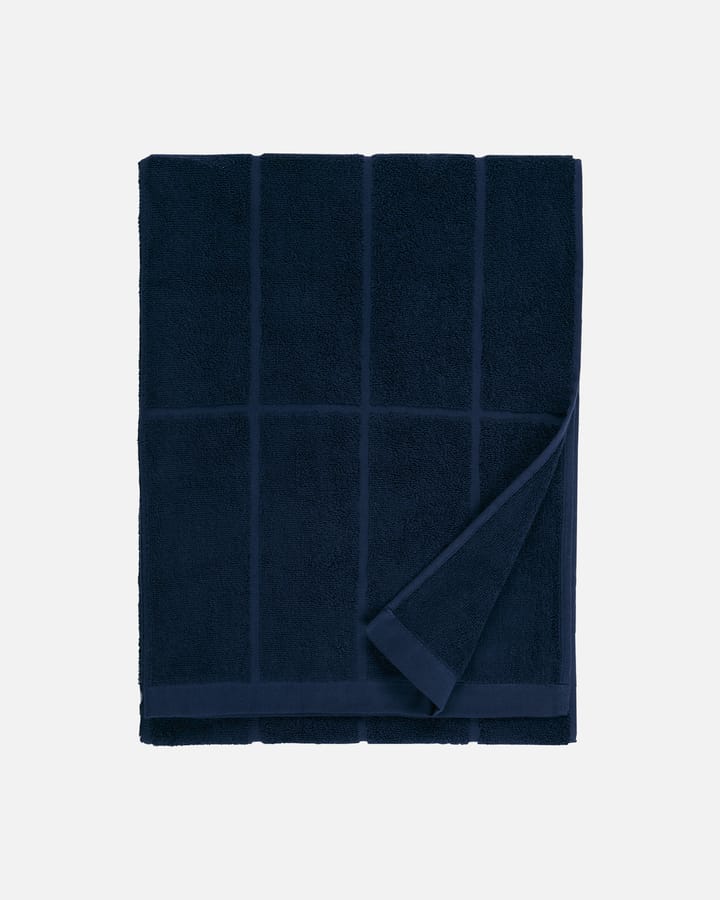 Asciugamano Tiiliskivi 70x150 cm - Dark blue - Marimekko