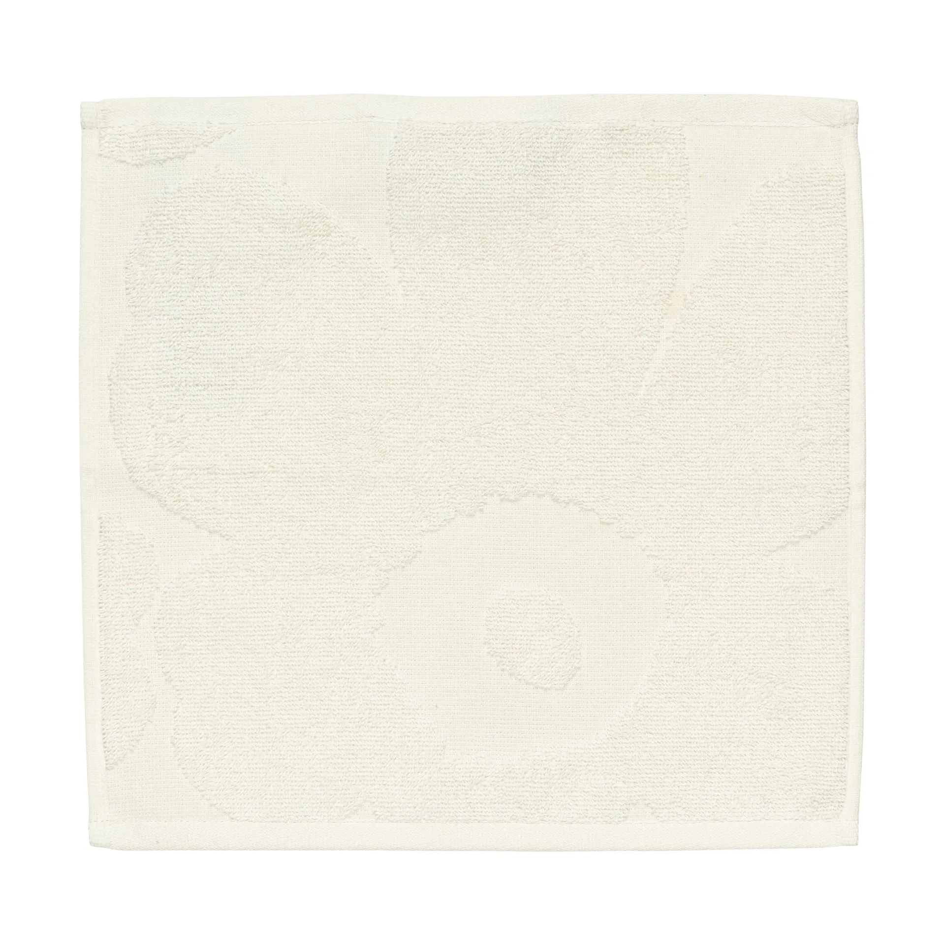 Asciugamano Unikko solid mini 32x32 cm, Ecru Marimekko