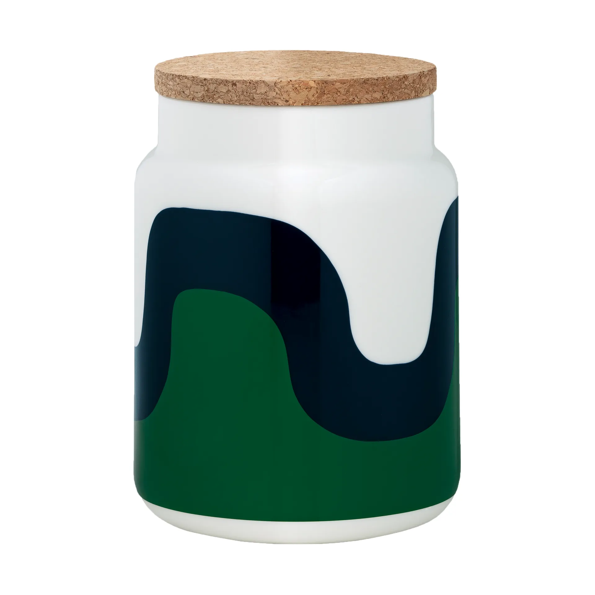 Barattolo Seireeni 1,2 L, White-green-dark blue Marimekko