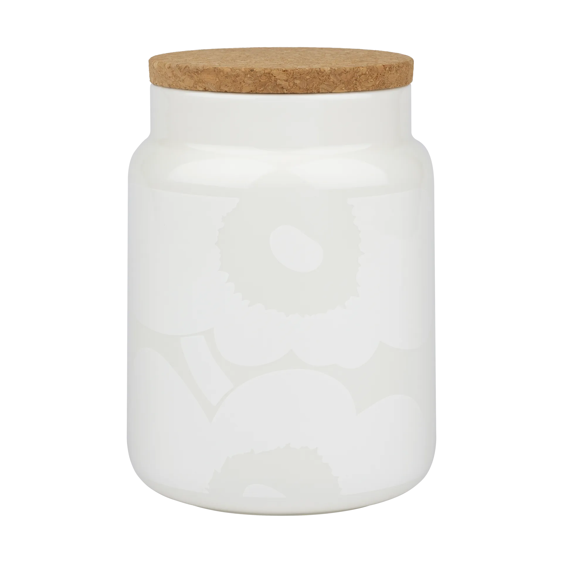 Barattolo Unikko da 1,2 l, White Marimekko