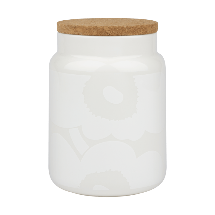 Barattolo Unikko da 1,2 l - White - Marimekko