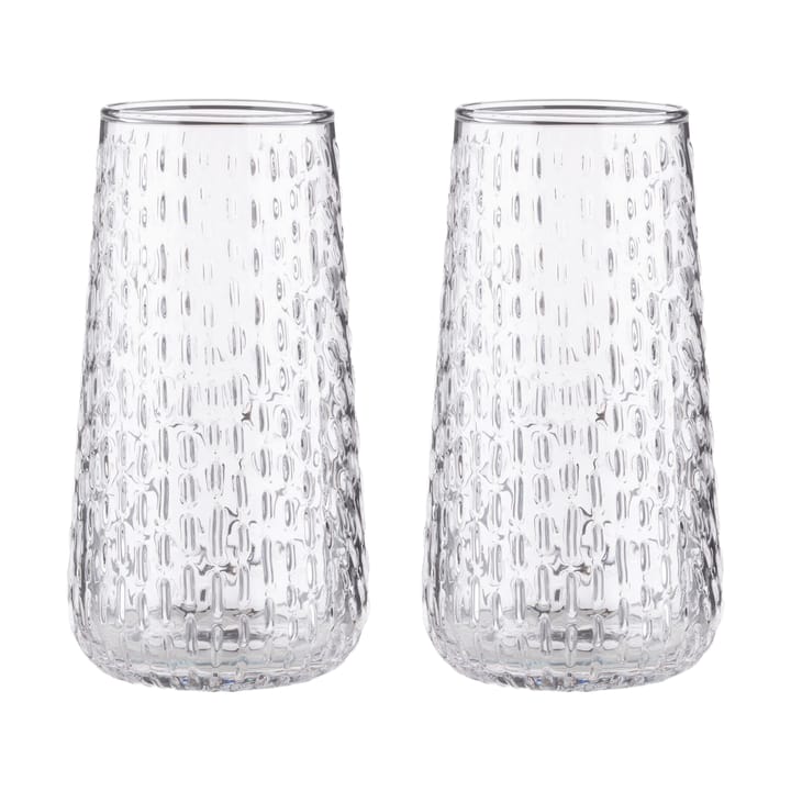 Bicchiere tumbler lungo Syksy 2 pezzi - Trasparente - Marimekko