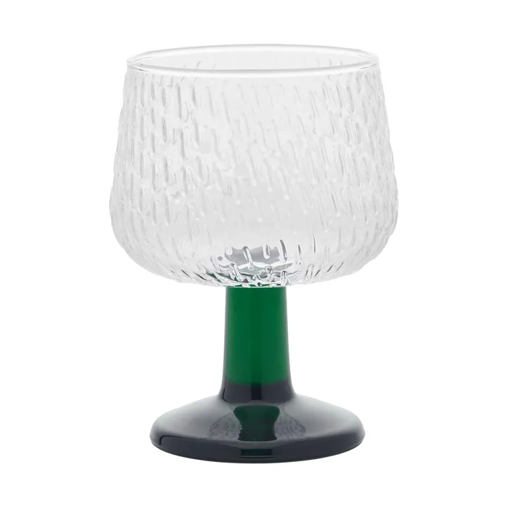 Bicchiere vino Marimekko Syksy 2,5 dl - Clear-green - Marimekko