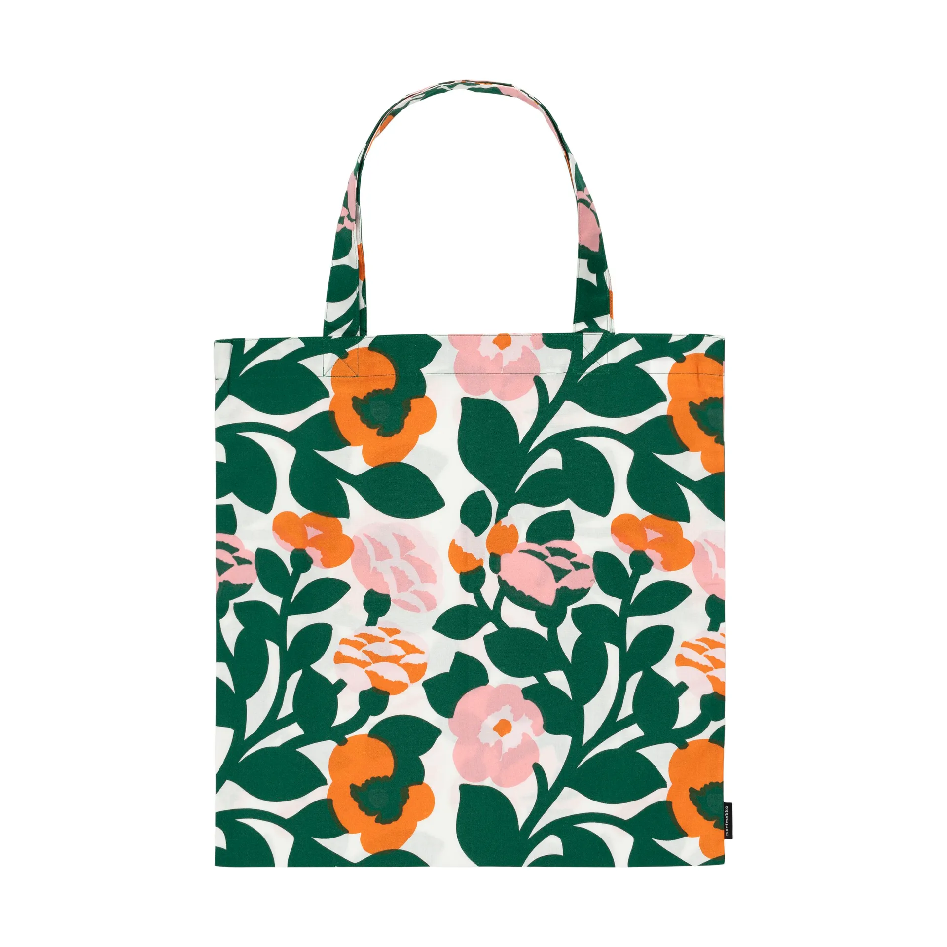 Borsa Pieni green green 44x43 cm, Verde-arancione Marimekko