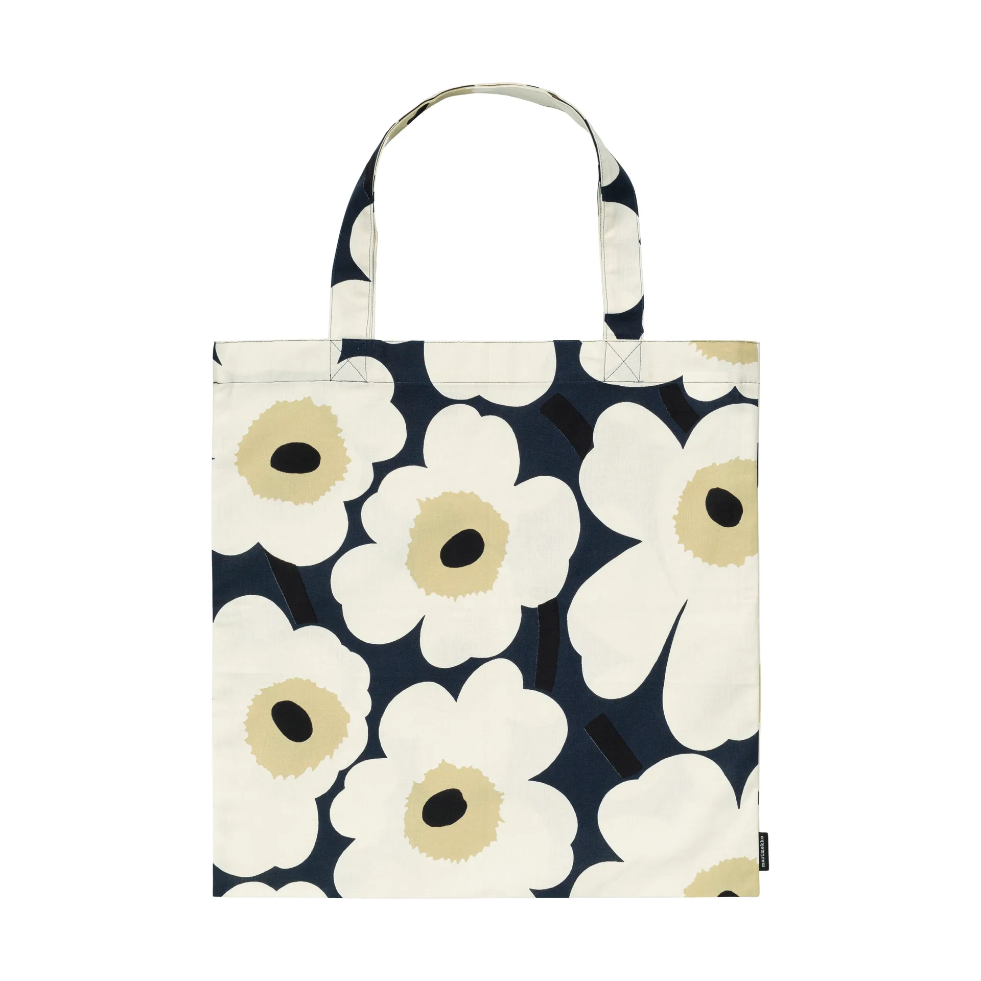 Borsa Pieni Unikko 44x43 cm, Midnight blue-Cream-Hay Marimekko