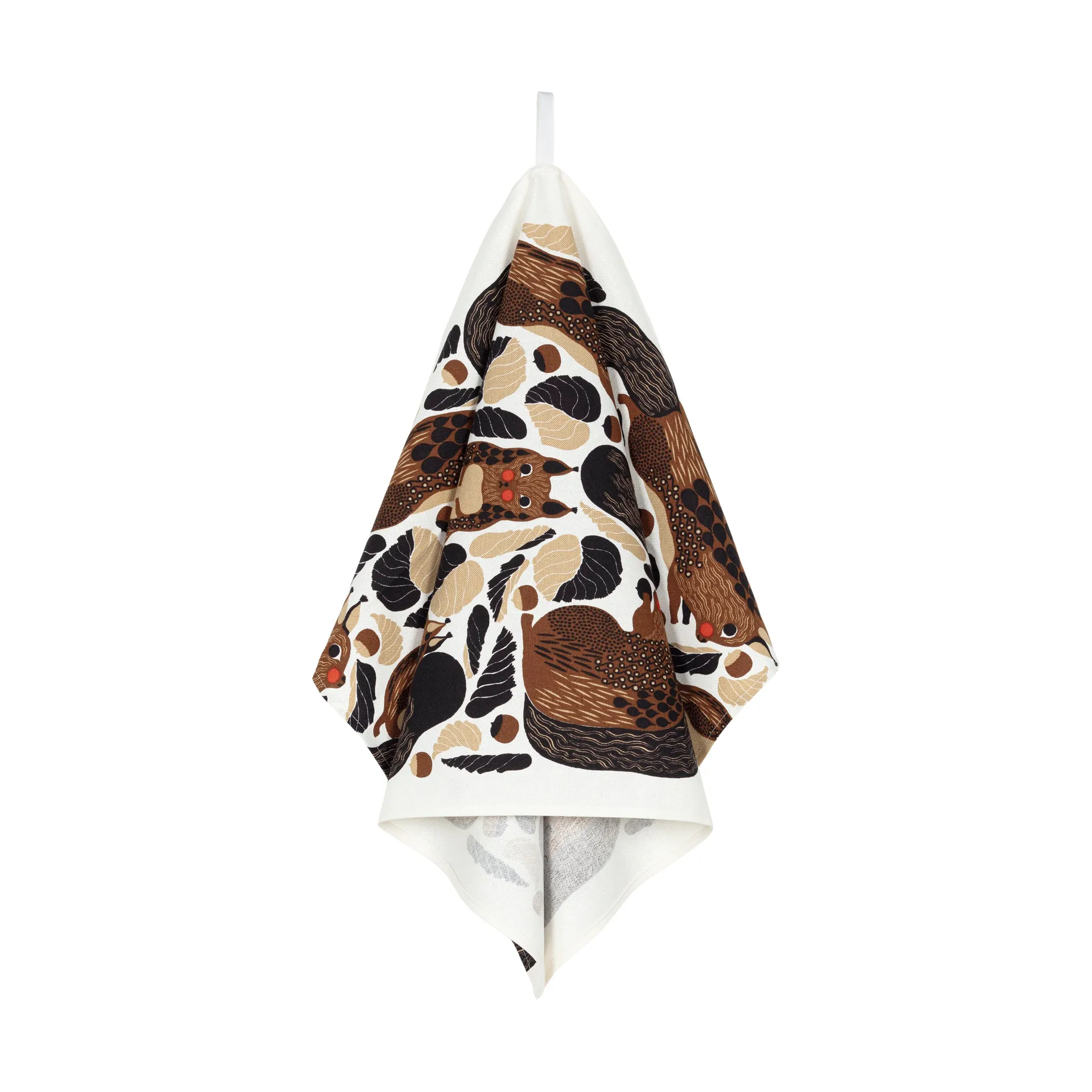 Canovaccio Kurre 43x70 cm, White-brown-black-red Marimekko