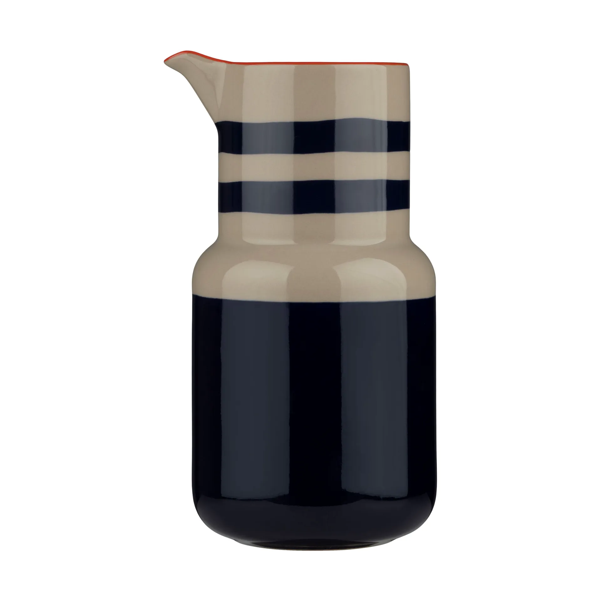 Caraffa Oiva 0,65 dl, Terra-cobalt-black Marimekko