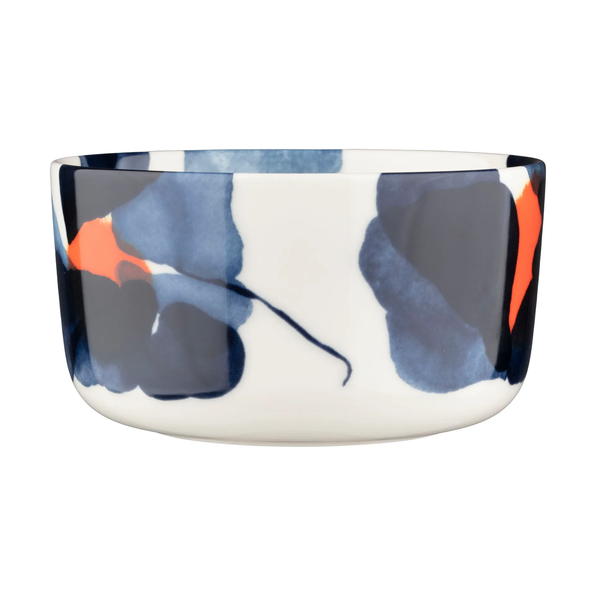 Ciotola Valssi 5 dl, Bianco-blu scuro-Arancio Marimekko
