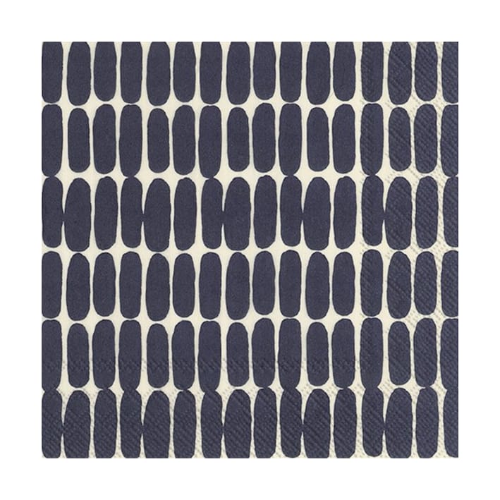 Confezione da 20 tovaglioli Alku 33x33 cm - Linen-black - Marimekko
