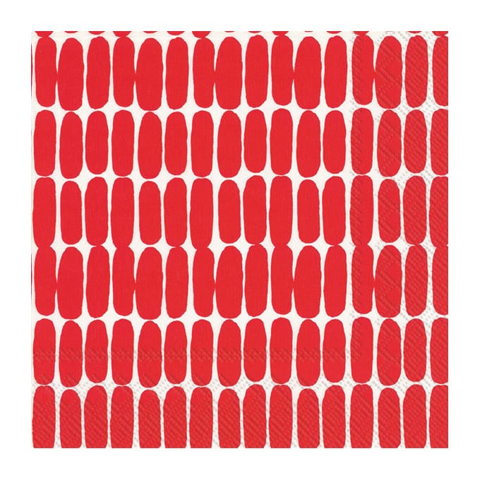 Confezione da 20 tovaglioli Alku 33x33 cm - Rosso - Marimekko