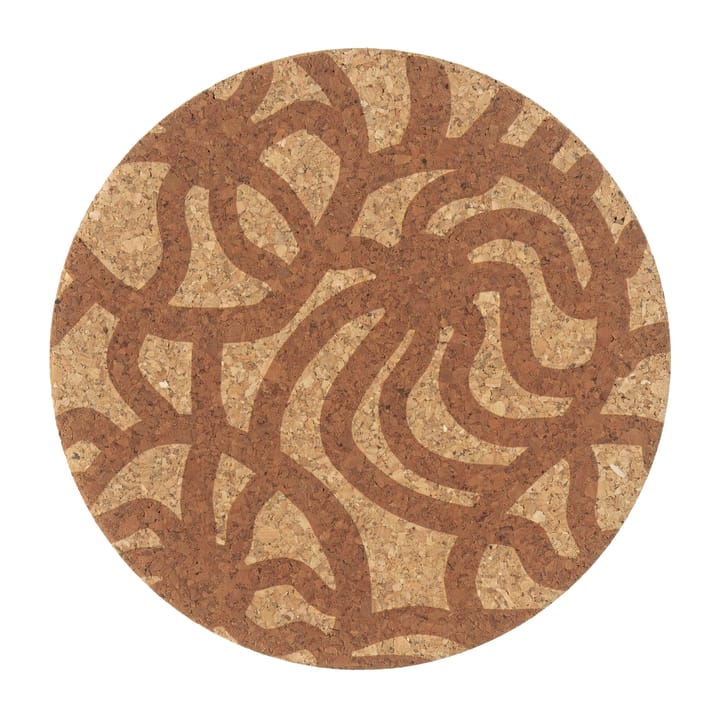 Coperchio in sughero Joonas Ø 13 cm, Marrone Marimekko