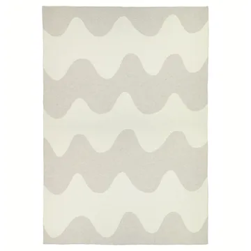 Coperta intrecciata Lokki 130x180 cm - beige-bianco - Marimekko