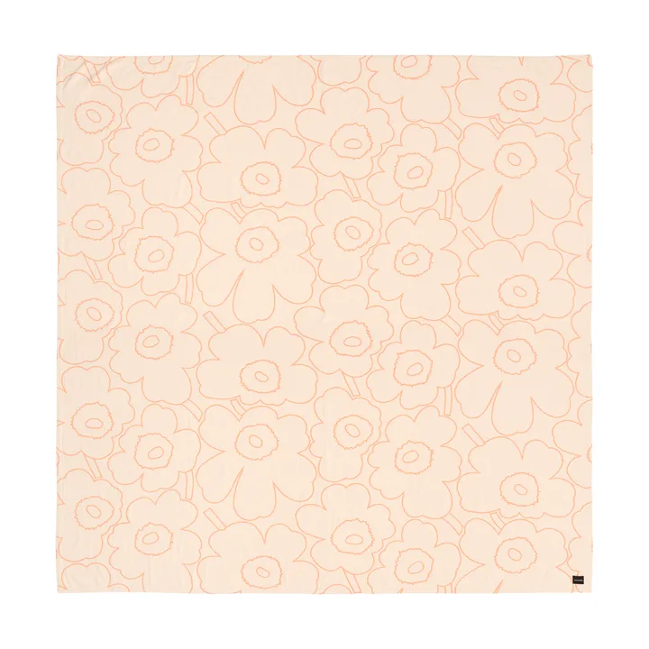 Copriletto Marimekko Piirto Unikko 260x260 cm - Beige - Marimekko