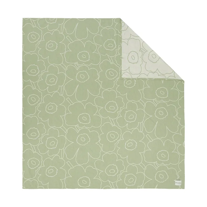 Copriletto Marimekko Piirto Unikko 260x260 cm - Pear-off white - Marimekko