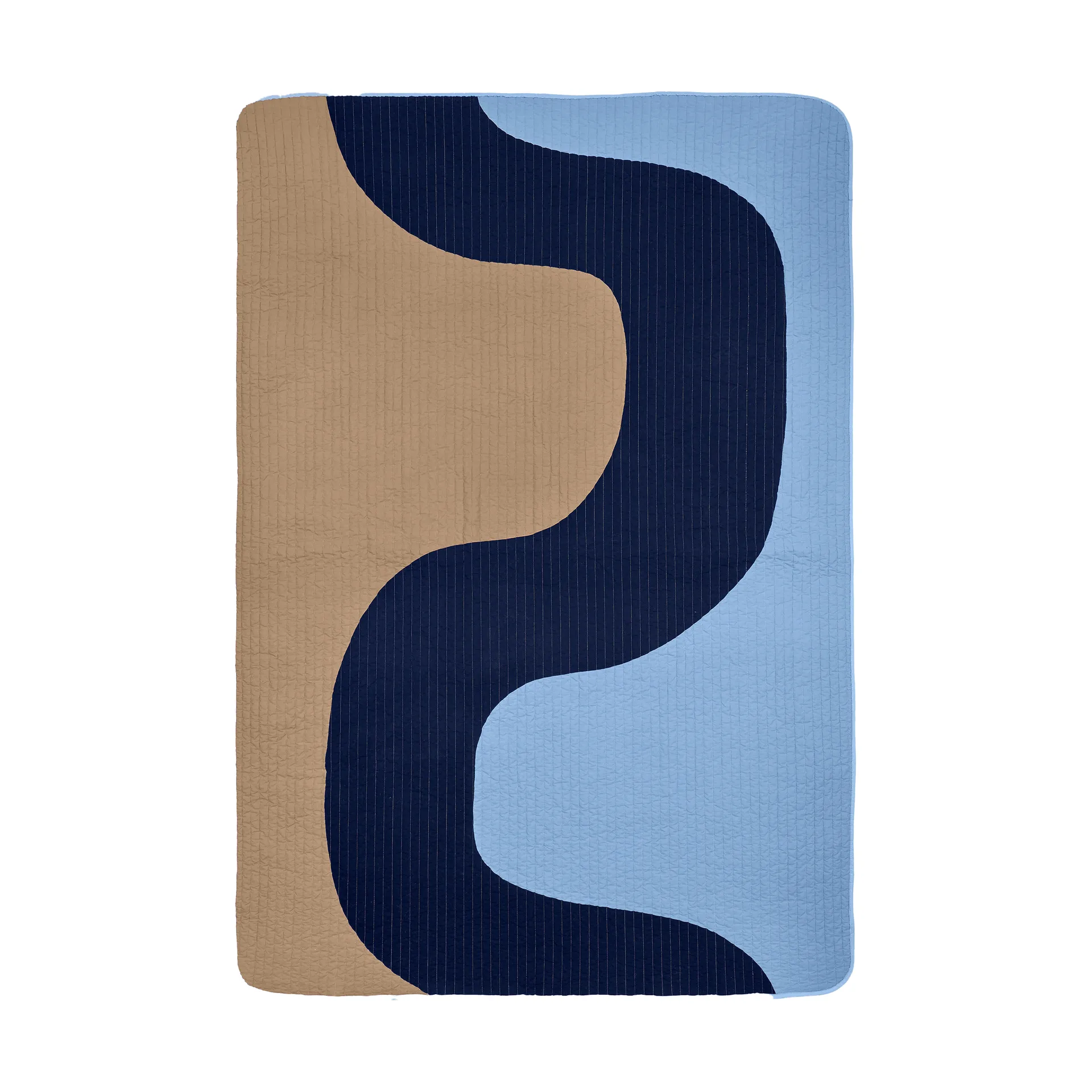 Copriletto Seireeni 160x234 cm, Beige, blu Marimekko
