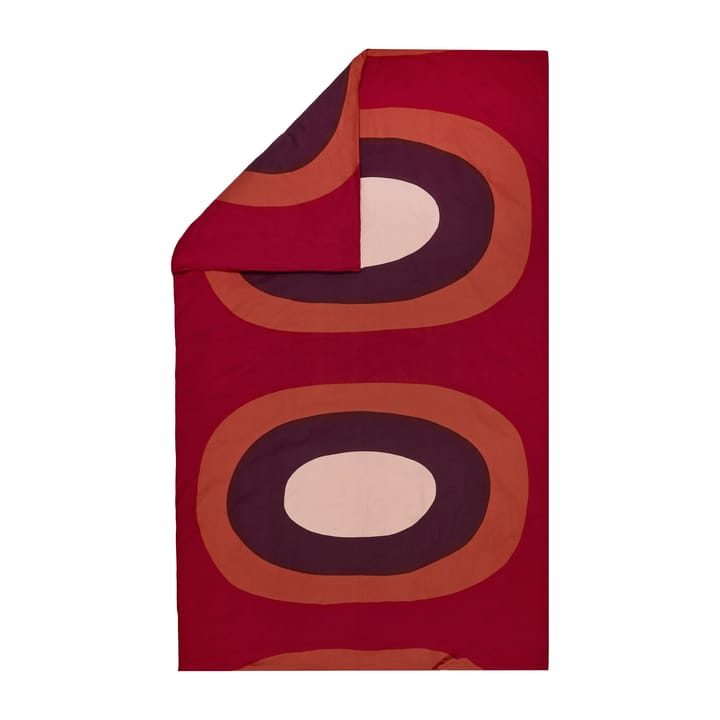 Copripiumino Melooni 210x150 cm, rosso-marrone-viola Marimekko