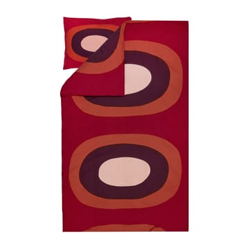 Copripiumino Melooni 210x150 cm - rosso-marrone-viola - Marimekko