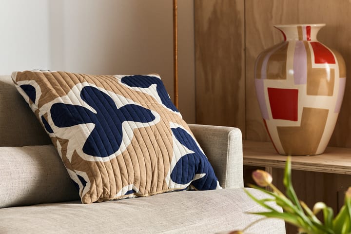 Cuscino Kevätkiuru 60x60 cm, Blu scuro-beige Marimekko