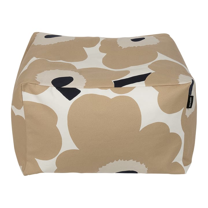 Cuscino seduta Unikko Puffi, bianco sporco-beige-blu  Marimekko