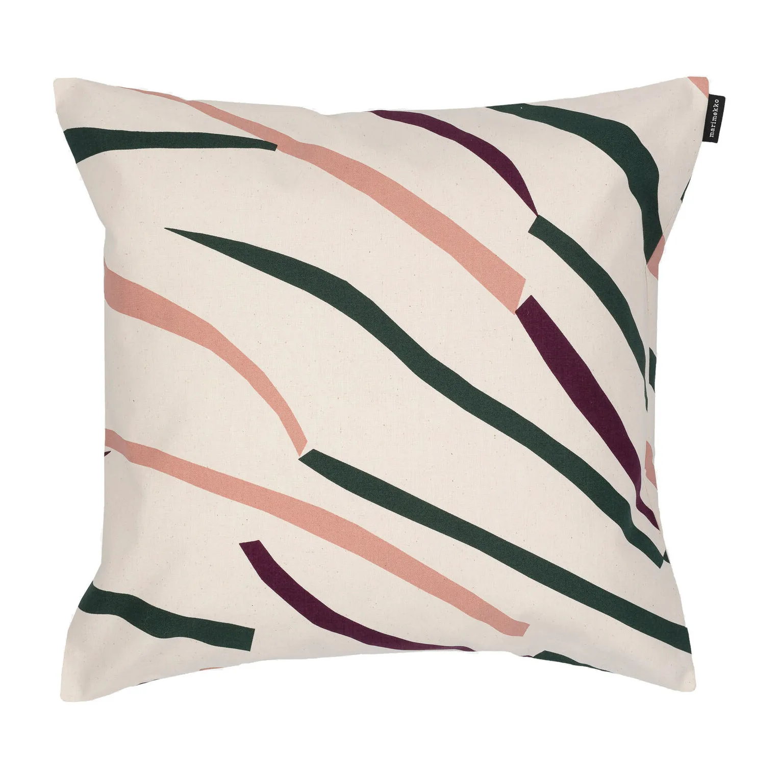 Federa Heinikko 40x40 cm, Linen-red-dark green Marimekko