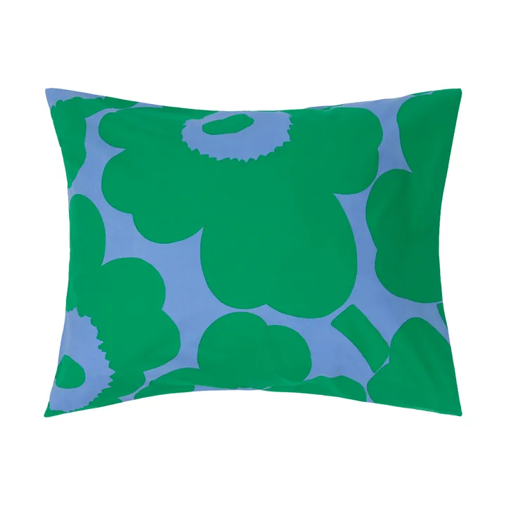 Federa Marimekko Unikko 50x60 cm - Azzurro-verde - Marimekko