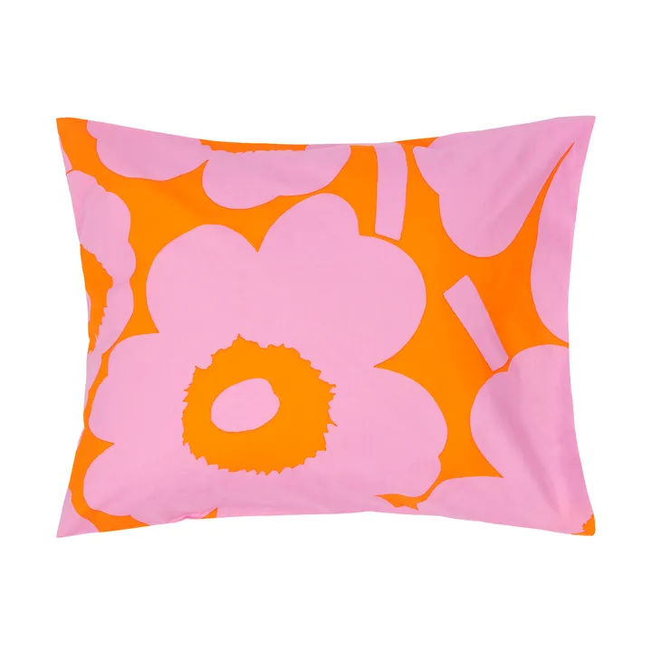 Federa Marimekko Unikko 50x60 cm - Orange-pink - Marimekko