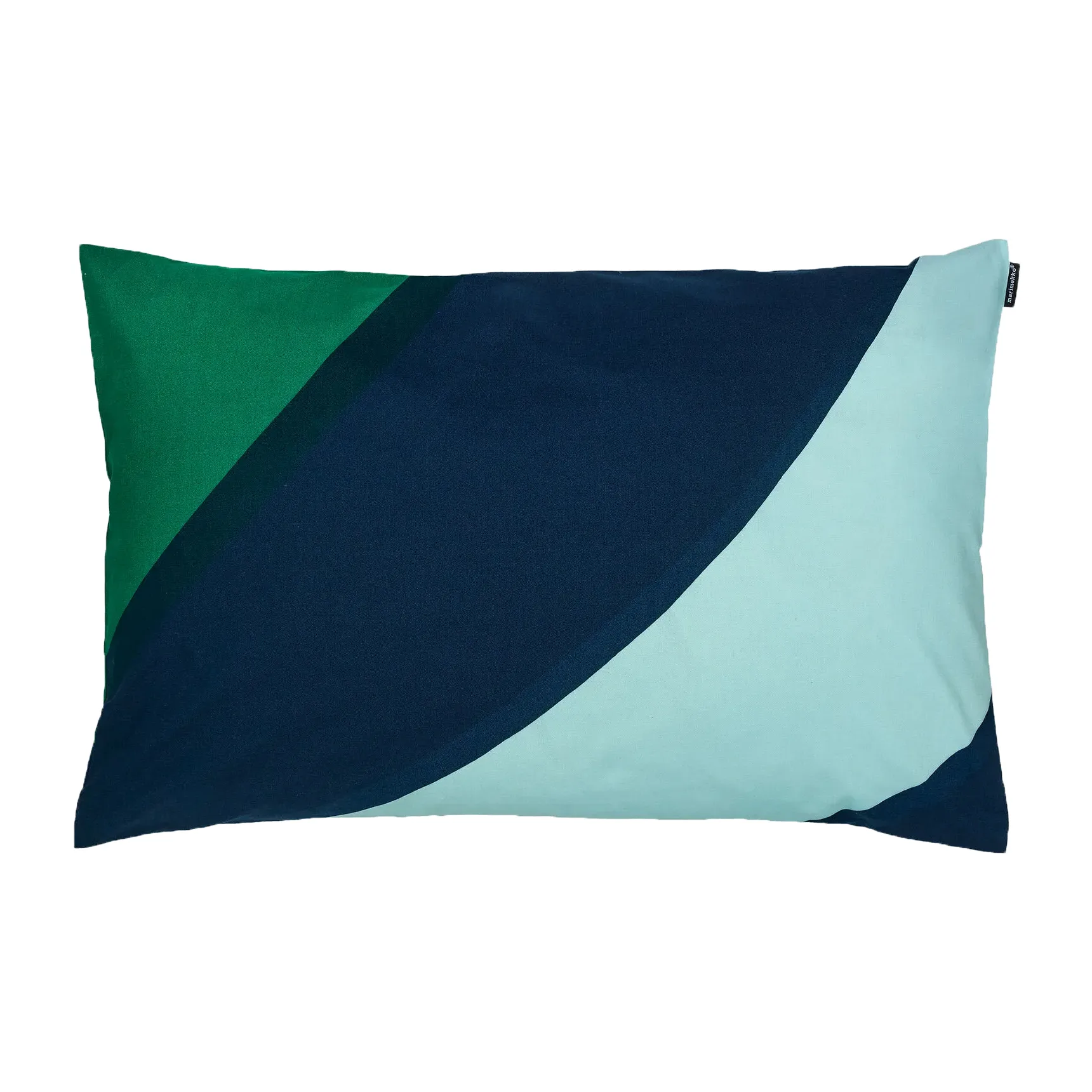 Federa per cuscino Savanni 40x60 cm, Verde-azzurro-menta Marimekko