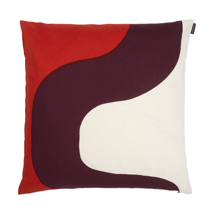 Federa per cuscino Seireeni 50x50 cm - Cotton-burgundy-red - Marimekko