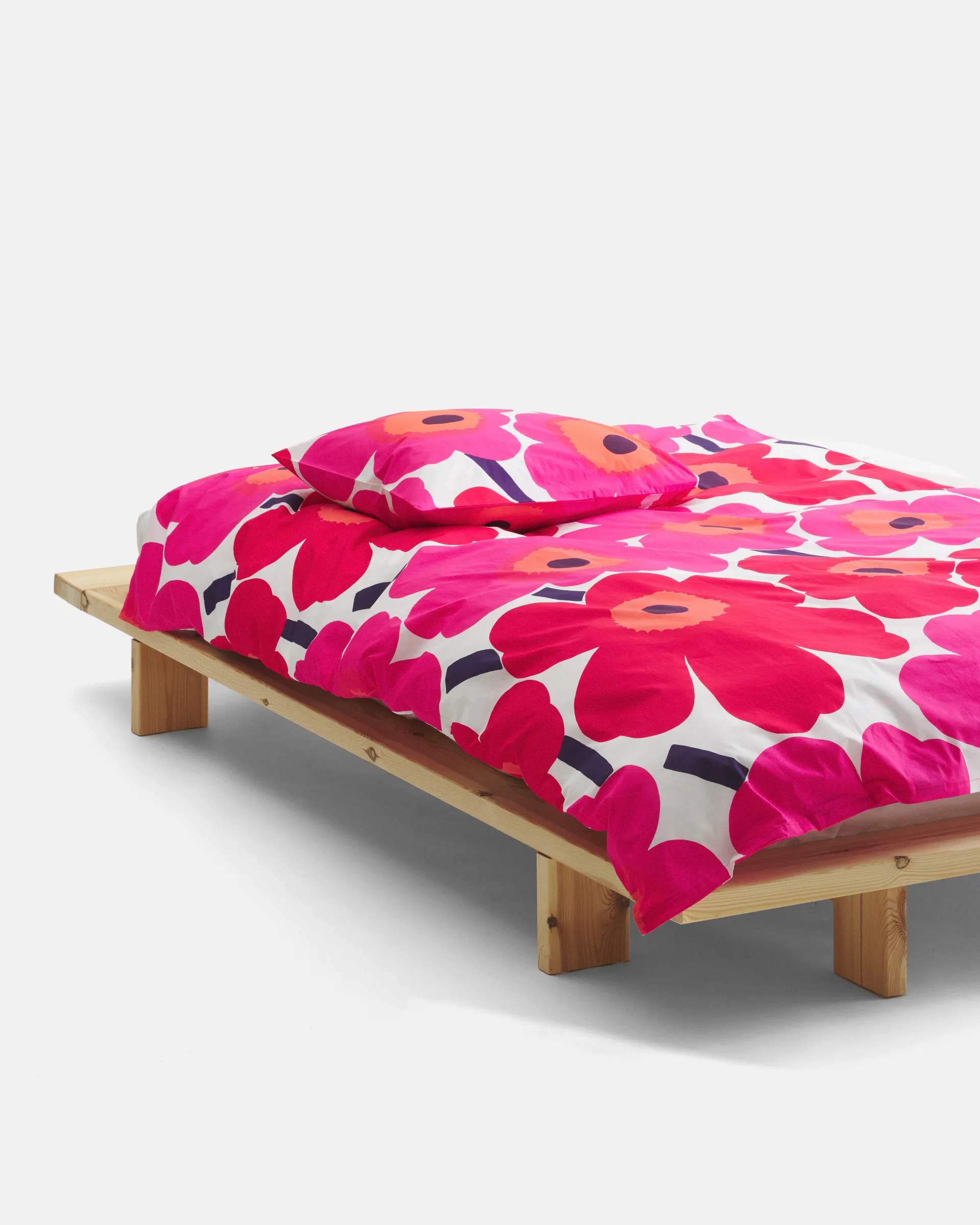 Federa Unikko 50x60 cm, Rosso Marimekko