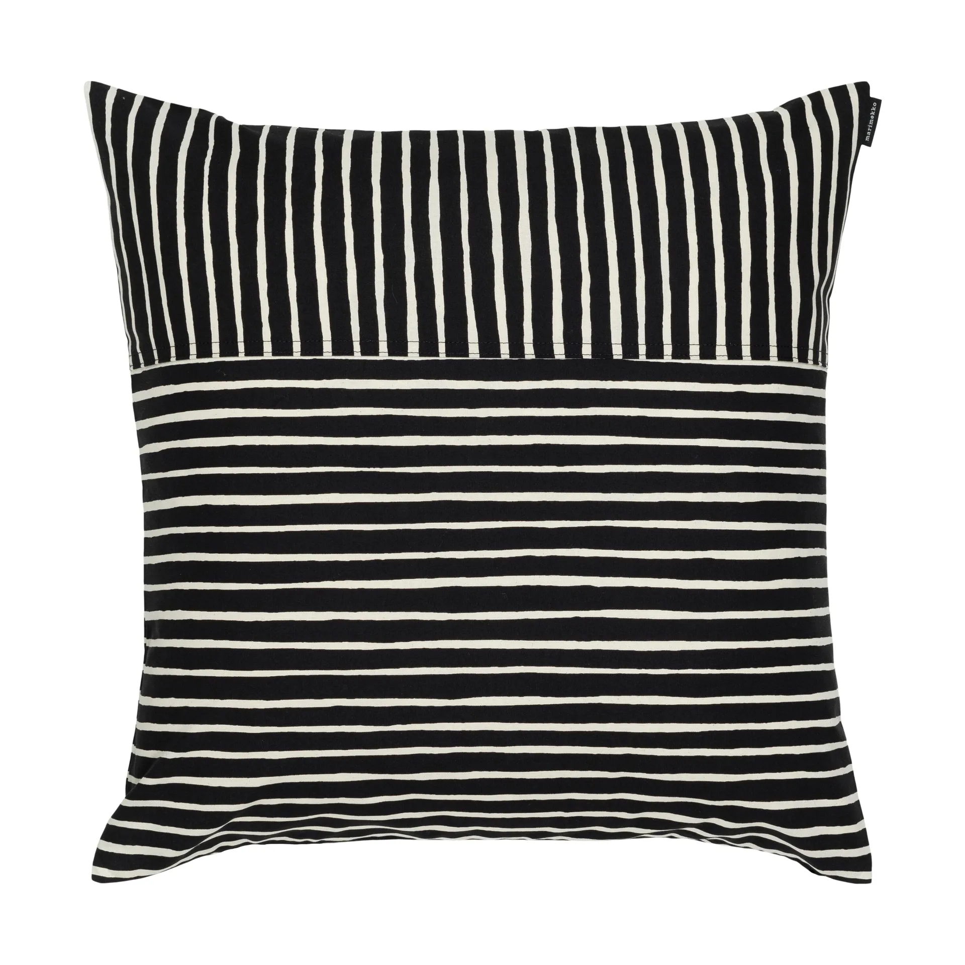 Fodera per cuscino Piccolo 50x50 cm, Black-cotton Marimekko