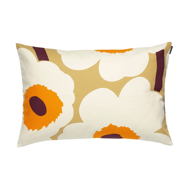 Fodera per cuscino Unikko 40x60 cm - Beige - Marimekko