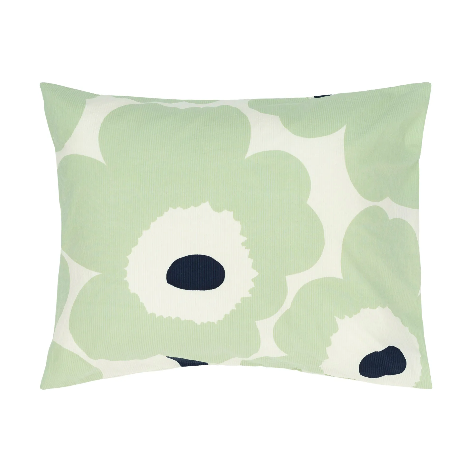 Fodera per cuscino Unikko 50x60 cm, Off white-sage-dark blue Marimekko