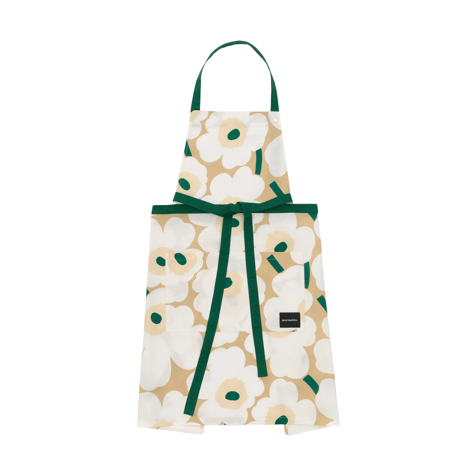Grembiule Marimekko Pieni Unikko, Sand-white-hay-emerald Marimekko