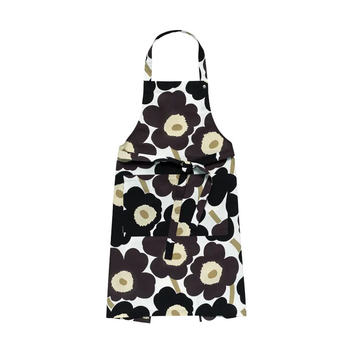 Grembiule Marimekko Pieni Unikko - White-dark grey-beige - Marimekko