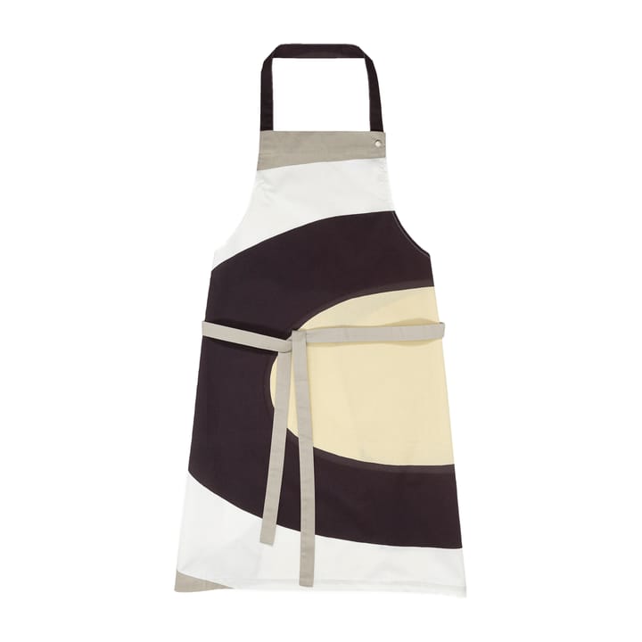 Grembiule Melooni, grigio-bianco-beige Marimekko