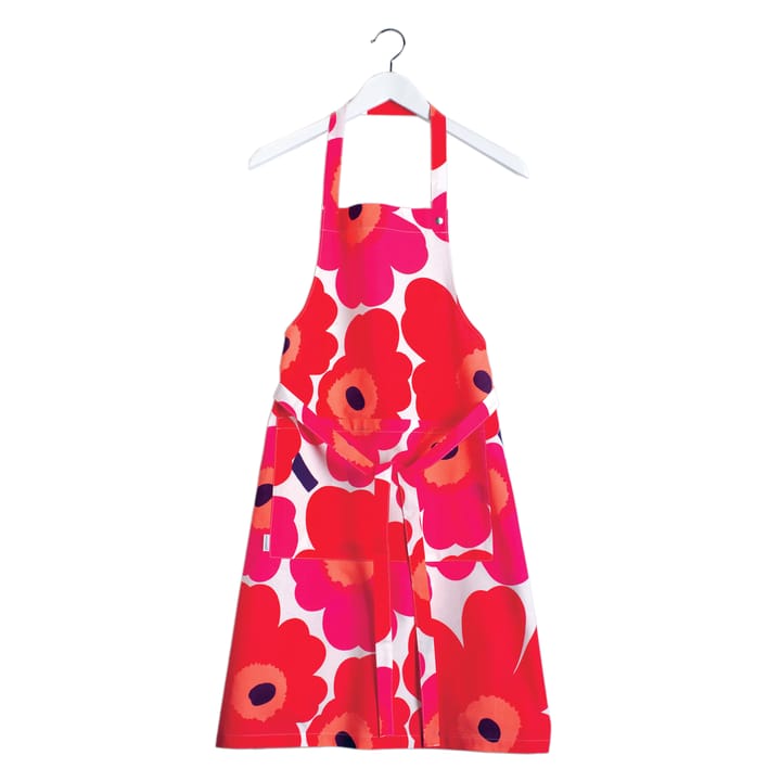 Grembiule Pieni Unikko - Rosso-bianco - Marimekko